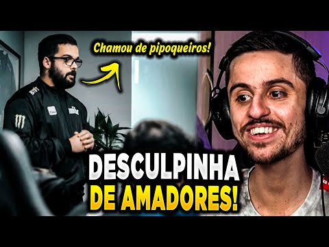 CLIMA PEGOU NOS BASTIDORES DO MIBR! - RAZAH REACT