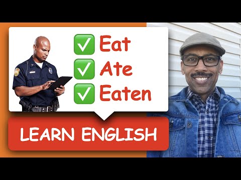 How To Use Eat, Ate, Eaten In Sentences - Learn To Speak English