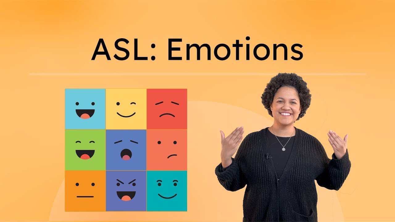 Emotions - American Sign Language for Kids!