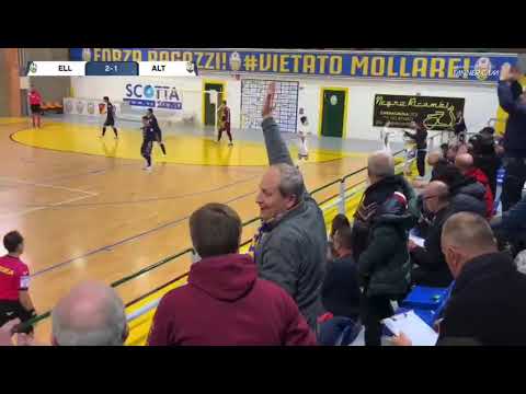 Serie A2 2022-23: Elledì Futsal - Sporting Altamarca (sintesi)