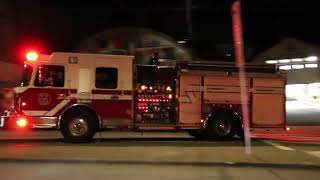 Vancouver Fire Engine 11 Responding