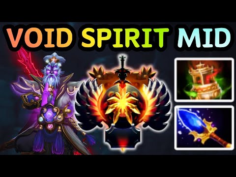 🔥 NEW PATCH 7.40b VOID SPIRIT MID ONE COMBO, FIGHT OVER | DOTA 2 GAMEPLAY 🔥