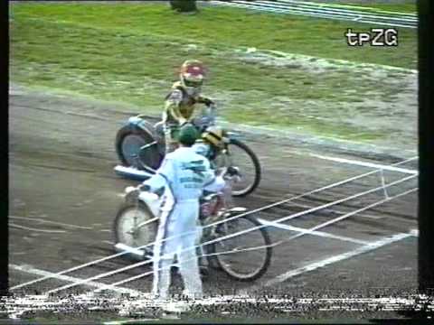 falubaz-unia leszno bieg 15 1995 upadek rifa saitgariejewa