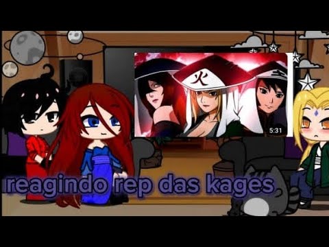 As kages reagindo a o rep das kages °♡‎@FunkeiradeKonoha♡° 