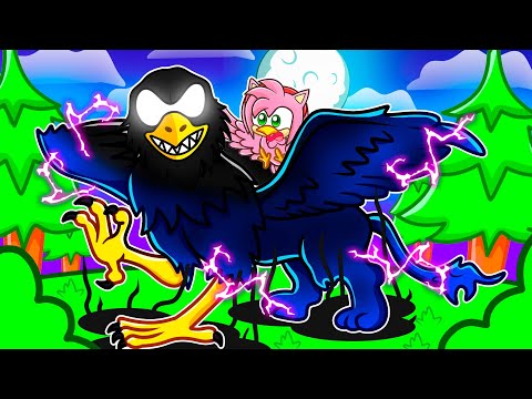Playing As A PROTECTIVE DARK SONIC BIRD In Roblox Feather Family!