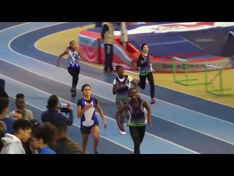200 m CAF -  Championnat départemental CJES, eaubonne 26 Nov 2017