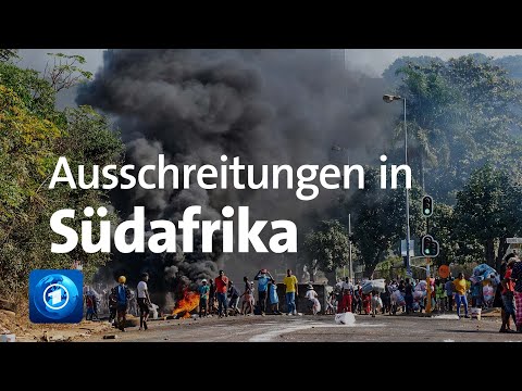 Ausschreitungen in Südafrika nach Inhaftierung von Ex-Präsident Zuma