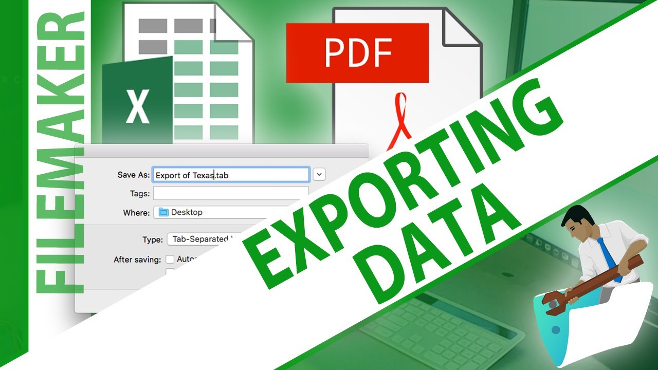 CRM  Exporting Data - Try FileMaker Video Series - FMTraining.TV