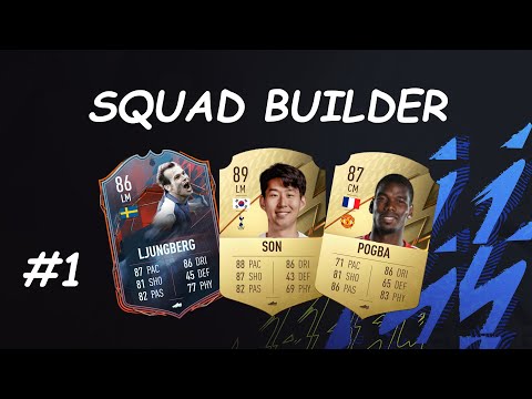 FIFA 22 SQUAD BUILDER #1 25K 55K 135K 270K 800K