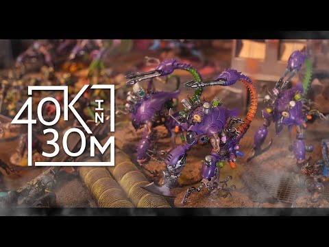 Warhammer 40k Battle Report Drukhari VS Orks