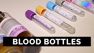 Blood bottles guide