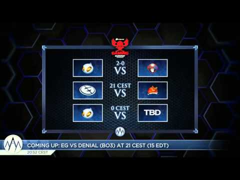 LIVE Corsair Gaming Summer Tournament - Group C EG, Dignitas, 4FC, Denial eSports with LD & Merlini