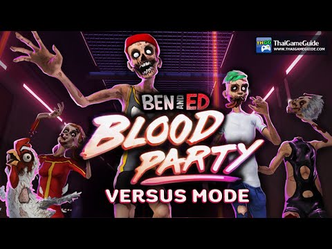 Ben and Ed - Blood Party — 3D Platformer (4-Player Split Screen Versus) | First 6 Maps Full Gameplay