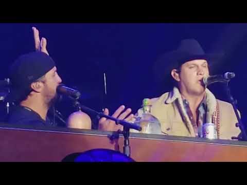 Luke Bryan & Jon Pardi *Green Grass Grows* Farm Tour Indiana 10/5/17