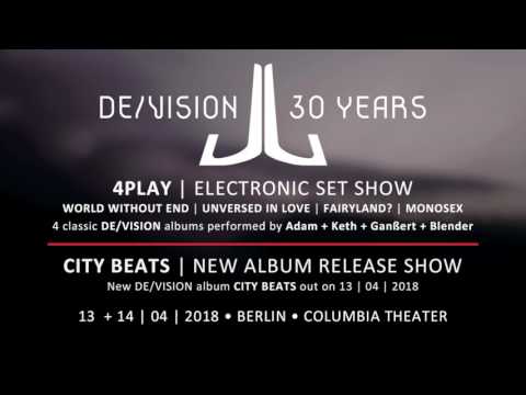 DE/VISION - 30 years 13./14. April 2018 Berlin, Columbia Theater