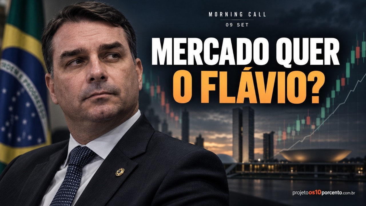 Morning Call | Bolsa e dólar reagem a Flávio Bolsonaro: o que o mercado está precificando