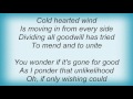 Ron Sexsmith - Cold Hearted Wind Lyrics