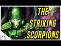 Eldar Aspect Warriors, The Striking Scorpions! Infiltration and Shock Assault Specialists! 40k Lore