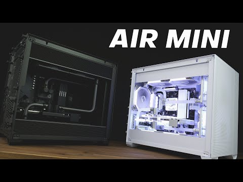 Mod Build Video - O11 AIR MINI Builds, Custom Rad Covers etc