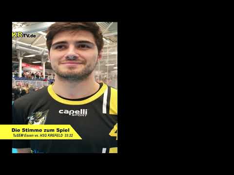 KR-TV.de 0466 DIE STIMME ZUM SPIEL - TuSEM Essen vs. HSG Krefeld