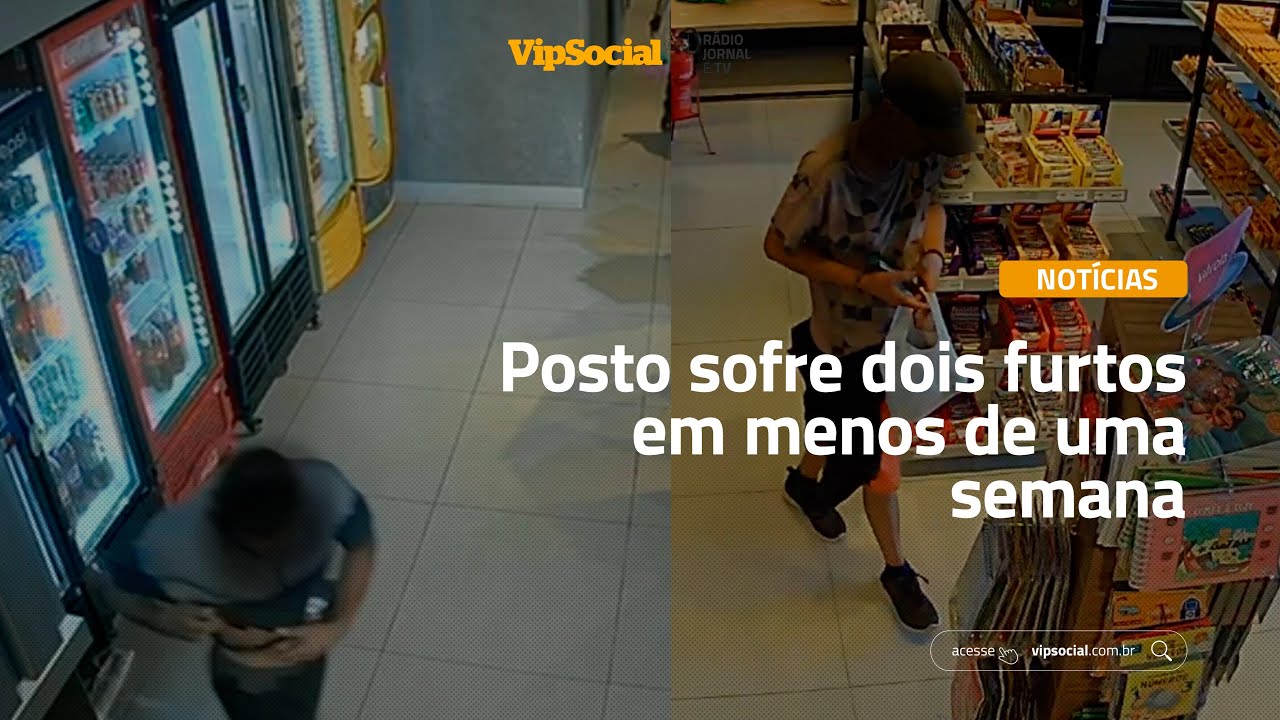 Posto sofre dois furtos em menos de uma semana