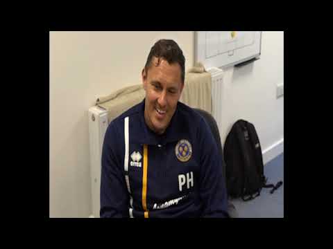 Paul Hurst talks about his year in charge at Shrewsbury Town