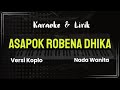 ASAPOK ROBENA DHIKA Karaoke Lagu MAdura Nada Wanita Versi Koplo Cover Korg Pa700