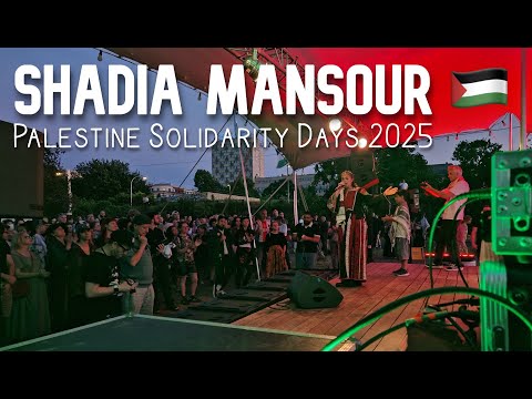 Shadia Mansour 🇵🇸 (live @ Palestine Solidarity Days 2025 in Warsaw, Poland)