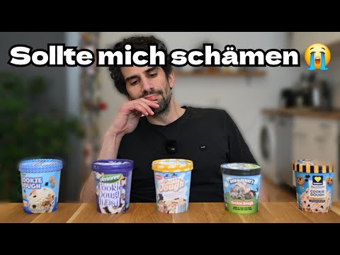 Expensive, organic, cheap: Which cookie dough ice cream is the best? (Edeka, Lidl, Aldi & organic)
