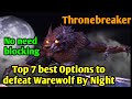 Top 7 Best counters for Warewolf by Night/ Thronebreaker, Cavalier MCOC