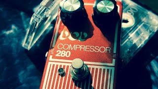 Video thumbnail for DOD Compressor 280 demo by Pedals & Stuff