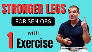 ONE Best Leg Strengthening Exercise for Seniors (No Knee Pain!)