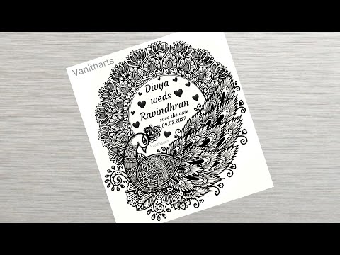 How to draw Mandala for Beginners Peacock mandala art peacock drawing stepbystep doodle art