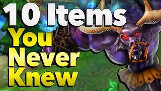 10 Items You Probably Never Knew Existed in League of Legends