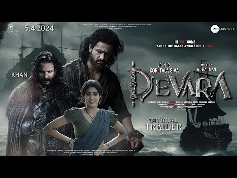 DEVARA - Official Trailer | Jr NTR | Janhvi Kapoor | Saif Ali Khan | Koratala S. 