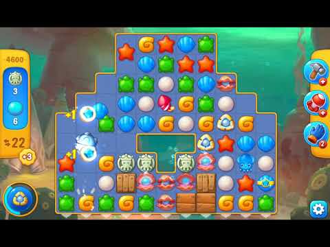 Fishdom 2021 - Level 4600   #Playrix #Fishdom #gaming