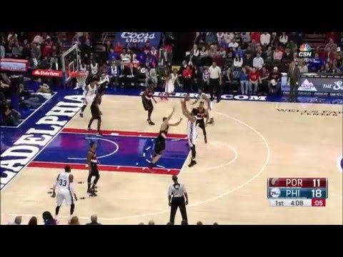 Portland Trail Blazers vs Philadelphia 76ers - January 16, 2016
