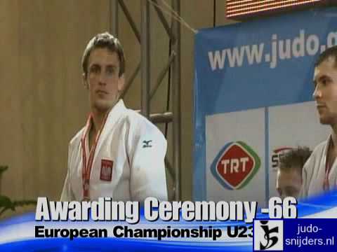 Judo 2009 Antalya: Medal Ceremony [-66kg].