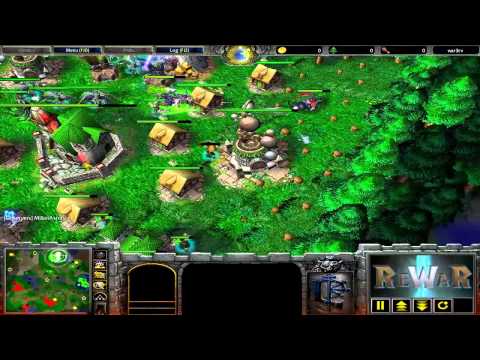 Sonik(ORC)Foggy(NE) vs EnTe(HU)WaN(UD) - Game 1 - WarCraft 3 gameplay - RN952