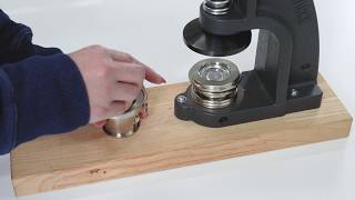 [ハンドプレス機専用] くるみボタンの作り方