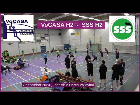 VoCASA H2 -Avior H1 (5 okt 2024) Topdivisie Heren Volleybal