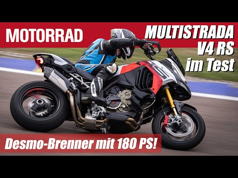Exklusiv! Ducati Multistrada V4 RS im Test-Talk: Mit einer Enduro auf die Rennstrecke? Purer Spaß!