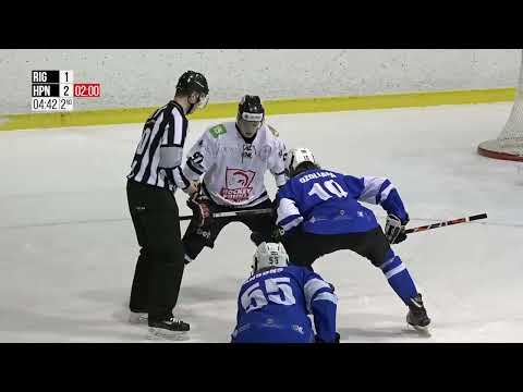 Optibet Hokeja līga. HS Rīga -7Bet-Hockey Punks. Spēles labākie momenti. (22.02.2023.)