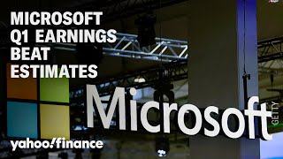 Microsoft Q1 earnings top Wall Street estimates