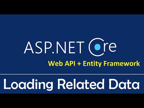 ASP NET Core Web API Entity Framework Core Loading Related Data | Eager Loading EP04