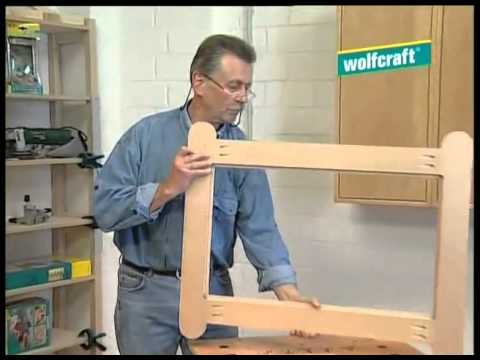 wolfcraft pagalbinis šablonas paslėptų skylių gręžimui 4642000 video