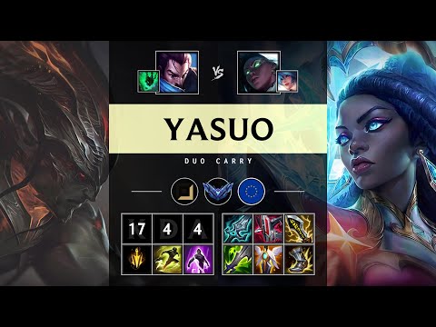 Yasuo ADC vs Senna - EUW Diamond Patch 25.17