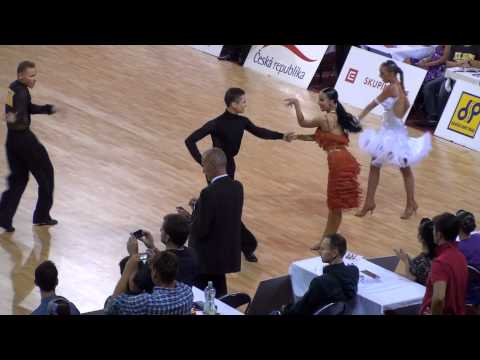 Prague Open 2011 -- Youth: Artem Efanin - Anastasia Kornilova - Chacha 3. Round