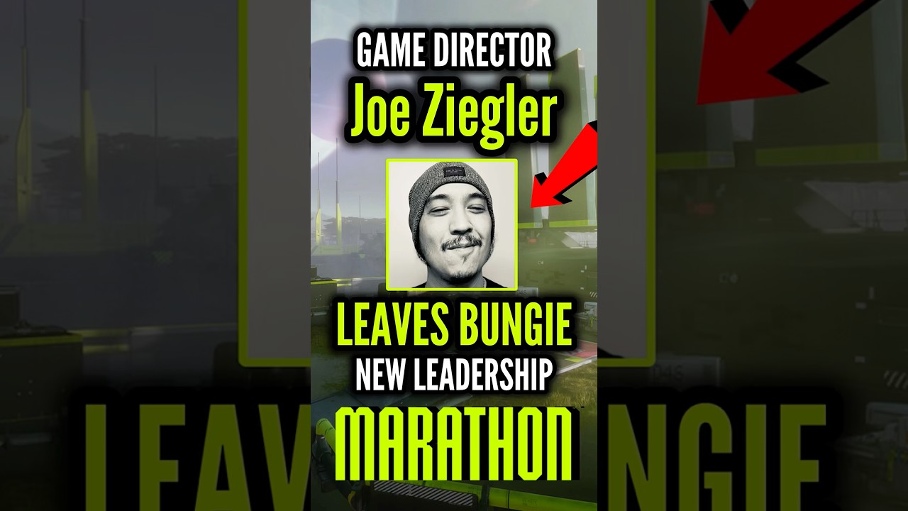 Marathon Game Director Joe Ziegler Leaves Bungie & New Leadership 😩 #Marathon