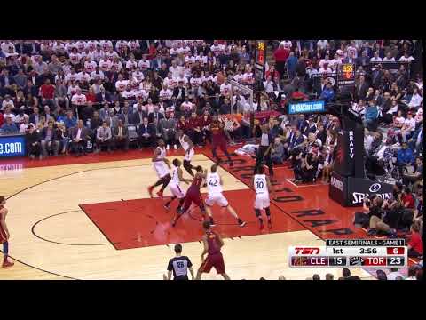 Anunoby good d on Lebron